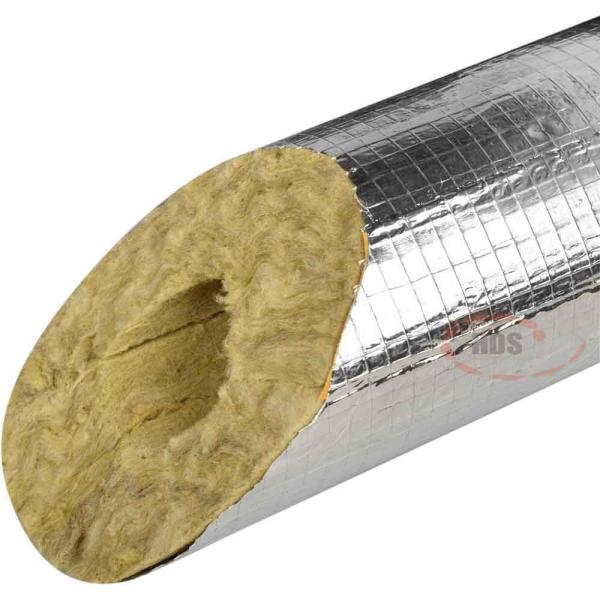 Rohrisolierung Steinwolle 45