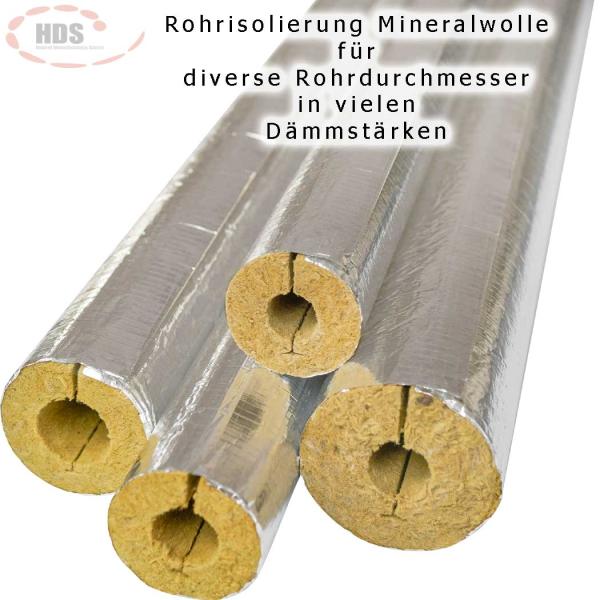 Rohrisolierung Steinwolle