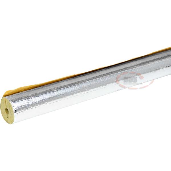 Rohrisolierung Steinwolle Seite